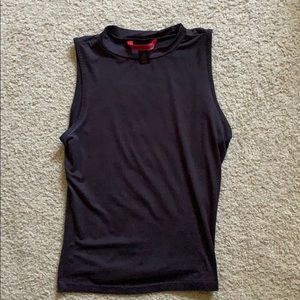 Super soft tank top, deep purple.